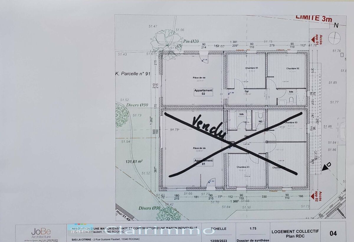 Vente Appartement 60m² 3 Pièces à Rognac (13340) - Clairimmo