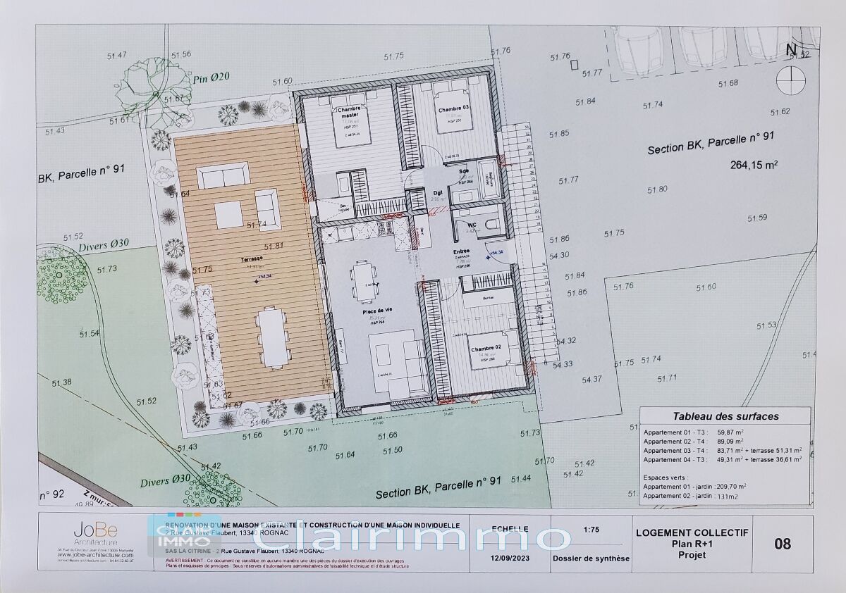 Vente Appartement 84m² 4 Pièces à Rognac (13340) - Clairimmo