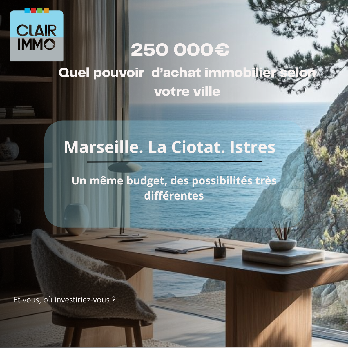 250 000 € : quel pouvoir d’achat immobilier selon votre ville ?