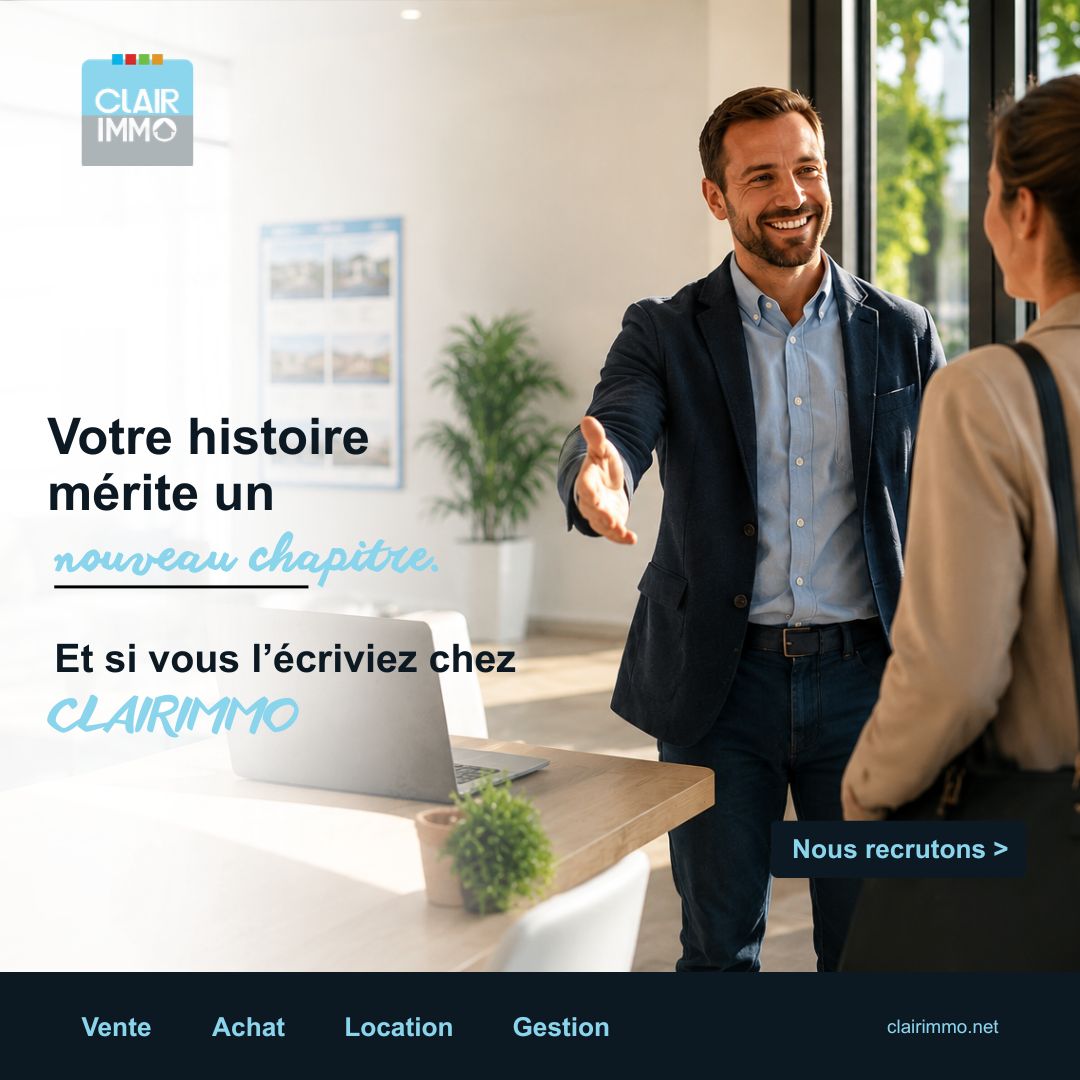 Et si votre prochain projet immobilier... c'était votre carrière ?